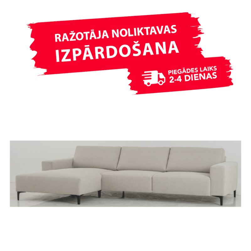 Dīvāns FABIAN (Stūra chaiselongue)(Kreisais stūris)(Ražotāja noliktava) Dīvāns FABIAN (Stūra chaiselongue)(Kreisais stūris)(Ražotāja noliktava)